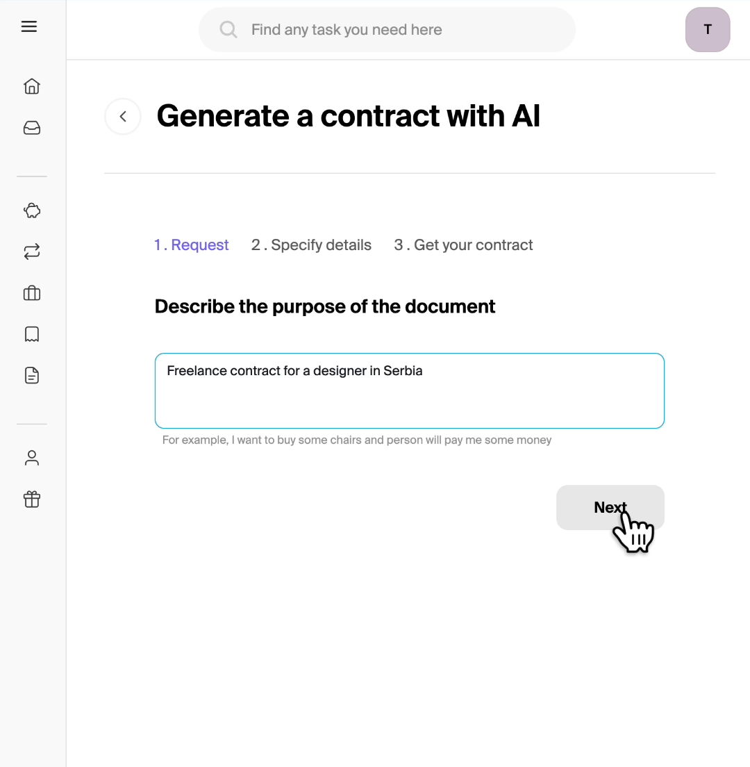 Project image preview